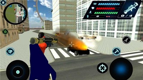 飞翔英雄3d无敌版(superhero) 游戏截图